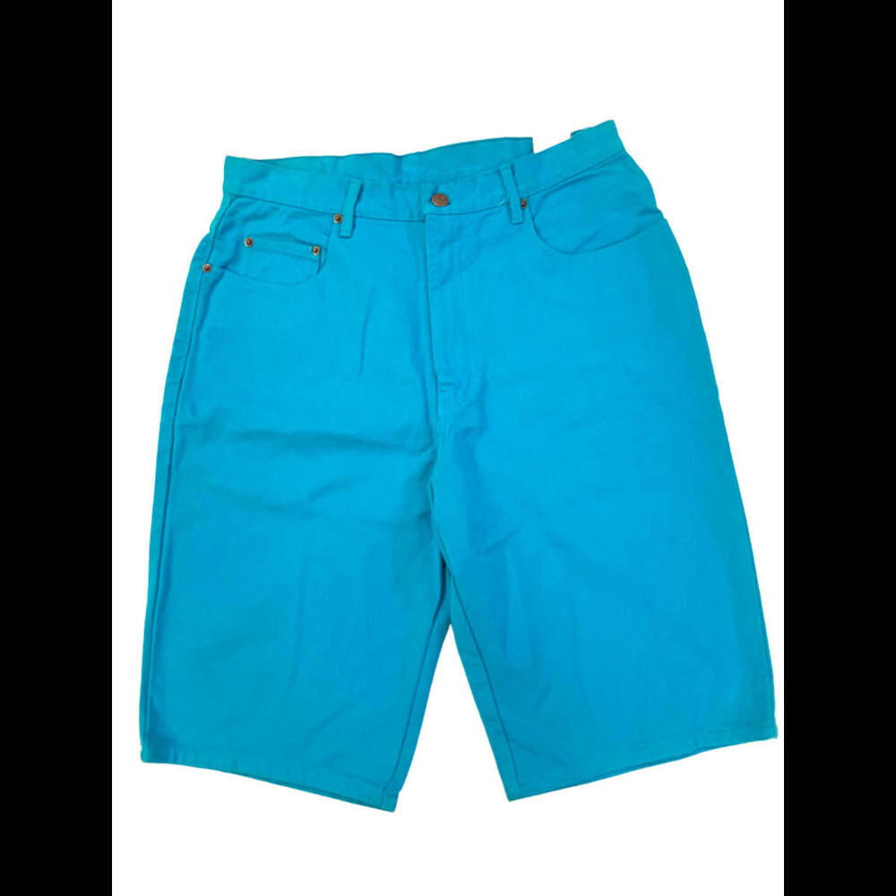 Jordache, Original Jeans, Bright Blue, 100% Cotton Shorts 34, 1990’s Vtg
